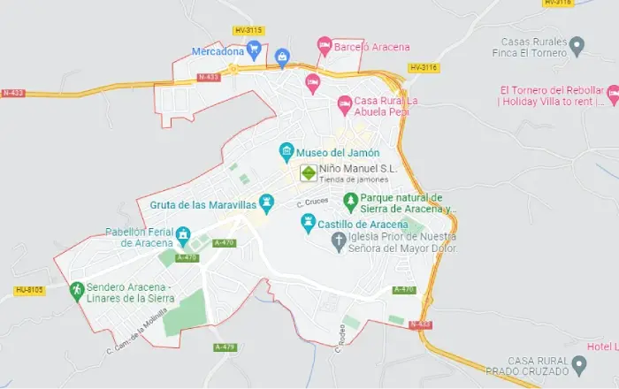 Gestión de alquiler vacacional Aracena