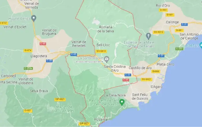 Gestión de alquiler turistico en Santa Cristina d'Aro