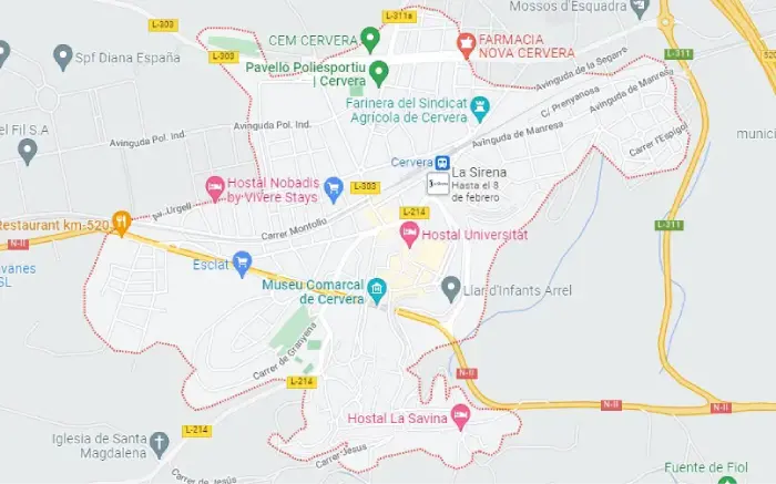 Gestión de alquiler turistico en Cervera