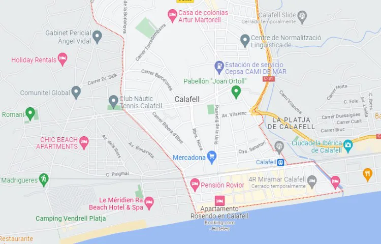Gestión de alquiler turistico en Calafell