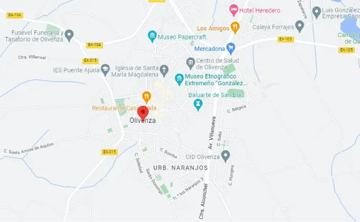 Gestión de alquiler turistico en Olivenza