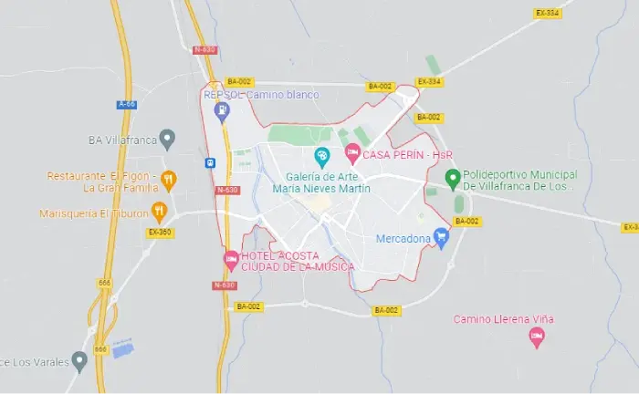 Gestión de alquiler turistico en Villafranca de los Barros